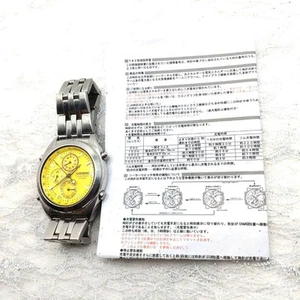 Ricoh Men's Chronograph Watch Battery Replaced Used B Grade - Picture 1 of 9
