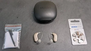 Real 2 Mini BTE open fitting 48 Channels Bluetooth App MFI Made for iPhone - Picture 1 of 1