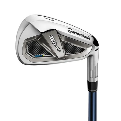 TaylorMade SIM 2 MAX OS 6 Iron Extra Stiff -0.50 inch Dynamic Gold AMT X100 VG - Image 1 of 4