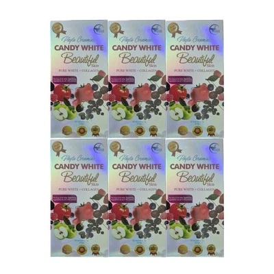 1-6 x Phyto Ceramides Candy White con collagene pomodoro pelle schiarente - Immagine 1 di 4