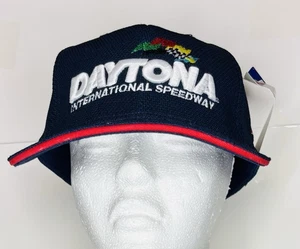 Daytona International Speedway Valvoline Racing Hat Cap Ultrafit Size Medium - Picture 1 of 5