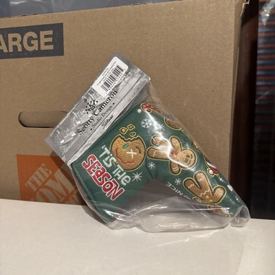 Scotty Cameron 2024 圣诞节 Tis the Season 姜饼人高尔夫头套新品 — 第 1/3 张图片