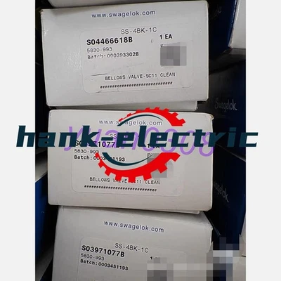 1PC NEW Swagelok SS-4BK-1C Sealing valve DHL Fast delivery - Image 1 of 3