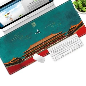 Chinesische Art Anti-Rutsch-Mauspad Wasserdichte Tastaturmatte Professionelle - Afbeelding 1 van 11