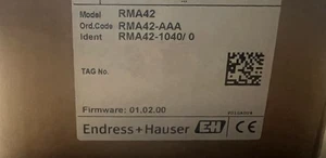 Endress+Hauser, RMA42, RMA42-1040/0, FW: 01.02.00 Transmitter, BRAND NEW. - Picture 1 of 3