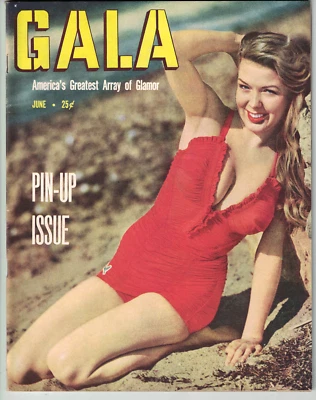 GALA Magazine June 1951 Pin-ups Cheesecake Photography - Image 1 of 2