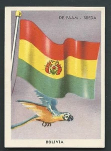 Bolivien Flagge Papagei Vogel 1952 - Bild 1 von 1