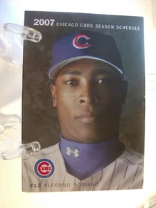 2007 Chicago Cubs Baseball Pocket Schedule (Sch0180) - Picture 1 of 2