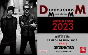 Place de concert DEPECHE MODE Samedi 24 Juin PARIS - PELOUSE OR -
