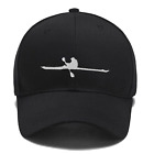 Kayak Hat, Kayaking Hat, Kayaker Silhouette Embroidered Baseball Cap, Rowing Hat