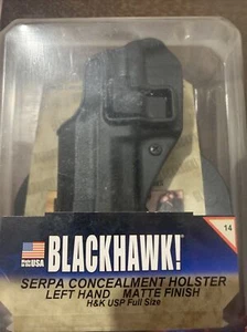 BLACKHAWK! SERPA CQC HOLSTER FOR H&K USP FULL SIZE LH 410514BK-L (OLD INVENTORY) - Picture 1 of 2