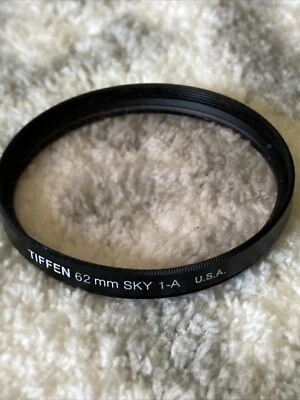 Tiffen Sky 1A 62mm Lens Filter skylight  - original genuine  made in USA - Image 1 of 2
