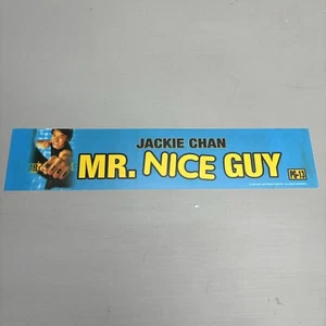 Mr. Nice Guy Jackie Chan 2.5"x12" Movie Theater Light Box Banner - Picture 1 of 1