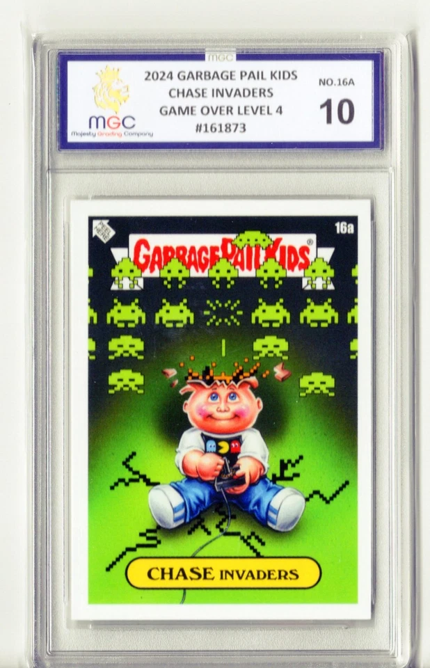 2024 - Garbage Pail Kids Game Over Level 4 - #16a Chase Invaders  (MGC 10) - Image 1 of 2