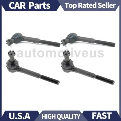 Extremo de varilla de amarre de dirección exterior interior delantero Mevotech 4 piezas para panel Chevrolet C20 Foto 1 de 4