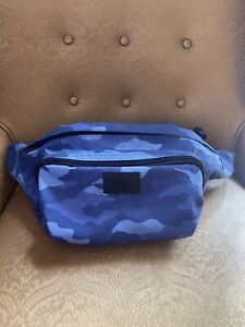 Victoria’s Secret “PINK” Belt Waist Bag Fanny Pack Crossbody - Blue Camouflage