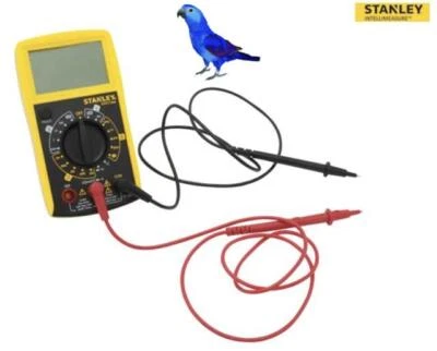 STANLEY INTELLI TOOLS STANLEY Digital Multimeter Voltmeter Ammeter AC/DC OHM Current Circuit Buzzer