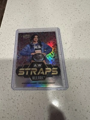 2024 AEW Allure - Kris Statlander Straps S-17 Glitter Bomb - Image 1 of 2