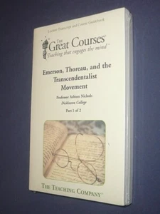 Teaching Co Great Courses TRANSCRIPTS  :    Emerson Thoreau Transcendentalist  - Picture 1 of 1