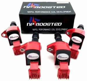4 Ignition Coils for 2015 2016 2017 2018 2019 Polaris Slingshot 2.4L I4 Ecotec - Picture 1 of 2