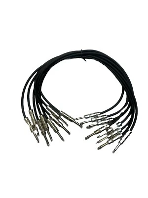 Seismic Audio Black  1/4 Wide 27 “ Long Set  of 8 - Image 1 of 4