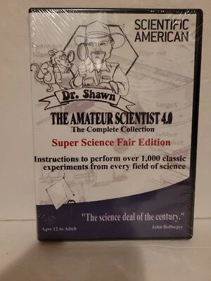 Amateur Scientist 4.0 Complete Super Science Fair Edition CD-Rom 2006 - NEW - Image 1 of 2
