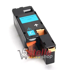 TONER CIANO PER DELL 1250C 1350CNW 1355CN 1355CNW C1250 C1765NF C1760NW - Foto 1 di 1