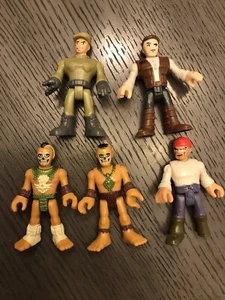 Imaginext Konvolut Figuren Jurassic World Und Piraten - Bild 1 von 2