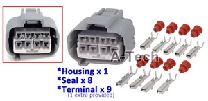 Toyota Lexus Supra MK4 8 Pins Chassis Fuse Box Connector Plug Kit 90980-10897 - Picture 1 of 1