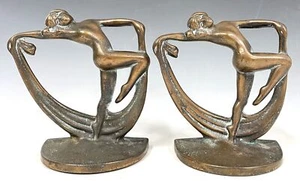 Art Deco Buchstützen mit Tänzerinnen - Bild 1 von 3