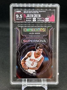 2021-22 Panini Obsidian Supernova RC JALEN GRÜN 48/75!! HGA 9,5 GM-Raketen 🙂 🙂 - Bild 1 von 2