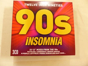 Verschiedene Künstler: Twelve Inch Nineties: 90s Insomnia CD 3 Discs (2017) - Bild 1 von 1