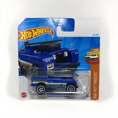 Hot Wheels - Land Rover Serie 2 (azul) - HW Hot Trucks 5/10 Foto 1 de 4