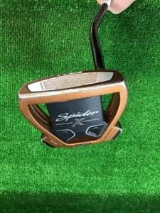 Taylor Made Spider X COPPER/WHITE Single Bend 34" Putter EXPRESS from JAPAN - Picture 1 of 5
