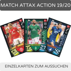 Topps Match Attax - ACTION - 2019/20 Single Card 406-612 to Choose From