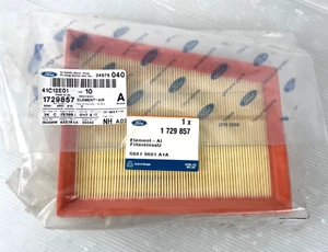FORD FIESTA MK5 FUSION 2004-2012 1.6 TDCI AIR FILTER NEW GENUINE PART 1729857 - Picture 1 of 3