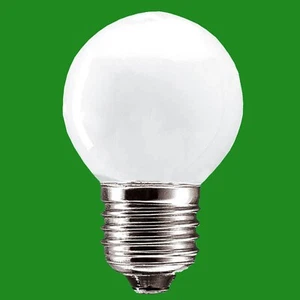 2x 60W Golfball Pearl dimmbar ES E27 Edison Schraube Standard Glühbirne Lampe - Bild 1 von 1