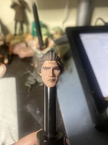 1/12 bemalte Miguel O'Hara Spider-Man 2099 Head Calm Marvel Legends Figur - Bild 1 von 4