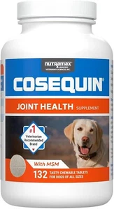 Nutramax Cosquin DS Chewables Plus MSM Tablet, Chicken Taste, 132-Count - Picture 1 of 7