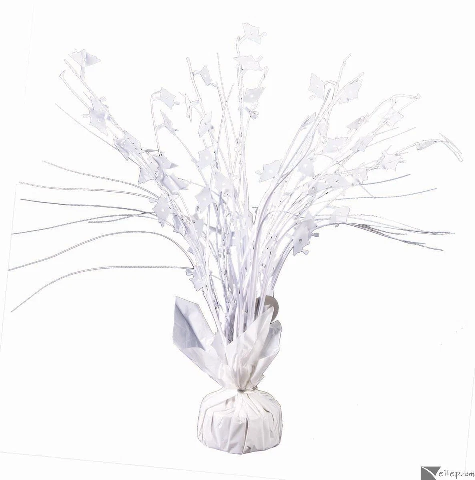 SKD Holographic Grad Caps 9oz Peso de globo 15" Centro de mesa de spray de graduación Foto 1 de 1