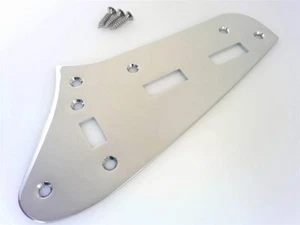 Placa de control superior vintage cromada True Custom Shop® para guitarras Fender Jaguar - Imagen 1 de 4