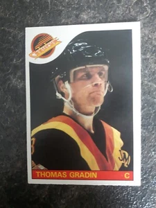 1985 O-Pee-Chee Base Thomas Gradin Card# 16 - Picture 1 of 2
