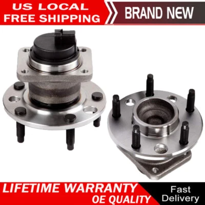 (2) Conjunto de cojinete de cubo de rueda delantera para Chevrolet Camaro 93-02 Avanti II 01-04 Foto 1 de 4