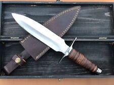 D2 STEEL HQ DAGGER 12.8" CUSTOM MADE HAND CRAFTED HUNTING KNIFE|KNIVES KART