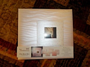 New Pink Rose Bud Scrapbook Kit With True 12" x 12" Padded Album with Frame - Picture 1 of 8