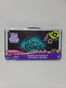 Littlest Pet Shop Purr & Pounce LPS Crew Case w/ 10 Teensie & 6 Mini Pets-New - Picture 1 of 3