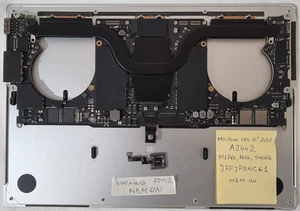 MacBook Pro 14" 2021 A2442 M1 Pro 8-Core CPU 14-Core GPU 16GB 512GB Logic Board - Picture 1 of 1