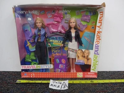 Mary-Kate Ashley Travel In Style Mattel 50731 娃娃 — 第 1/4 张图片