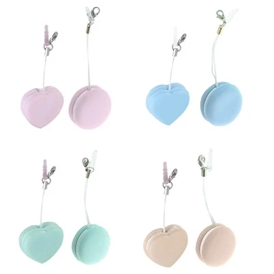 Pack of 2 Macaron Shape Cleaning Cloths for Mobile Devices Touchscreens Cleaner - Image 1 of 4