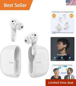 Auricolari ergonomici M3 traduttore linguistico: musica e chiamate con supporto 40 lingue - Foto 1 di 11